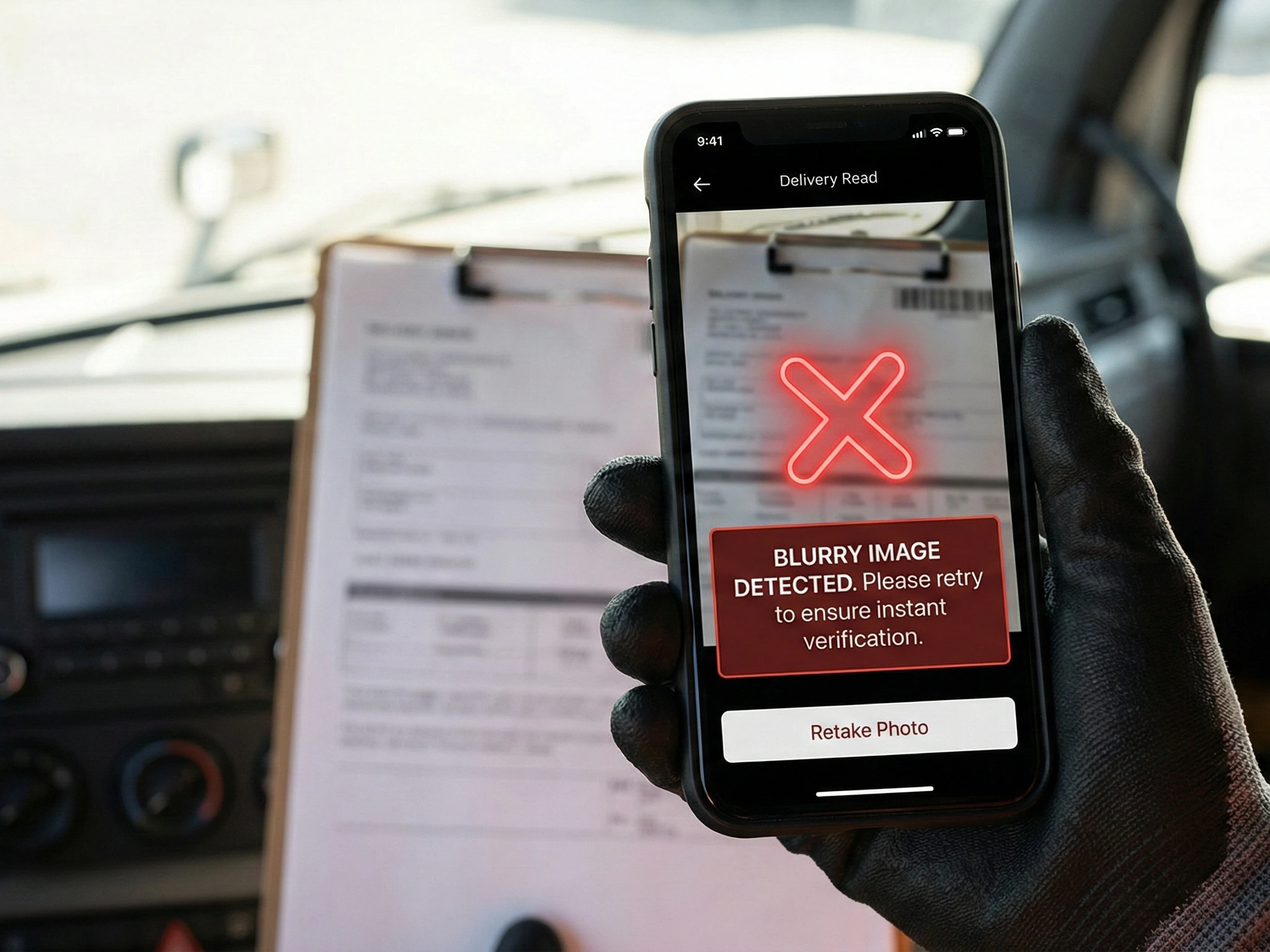 AI Blurry Camera Check