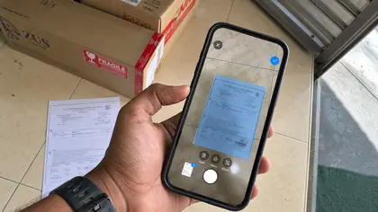 Baca Nombor Pesanan Penghantaran Auto