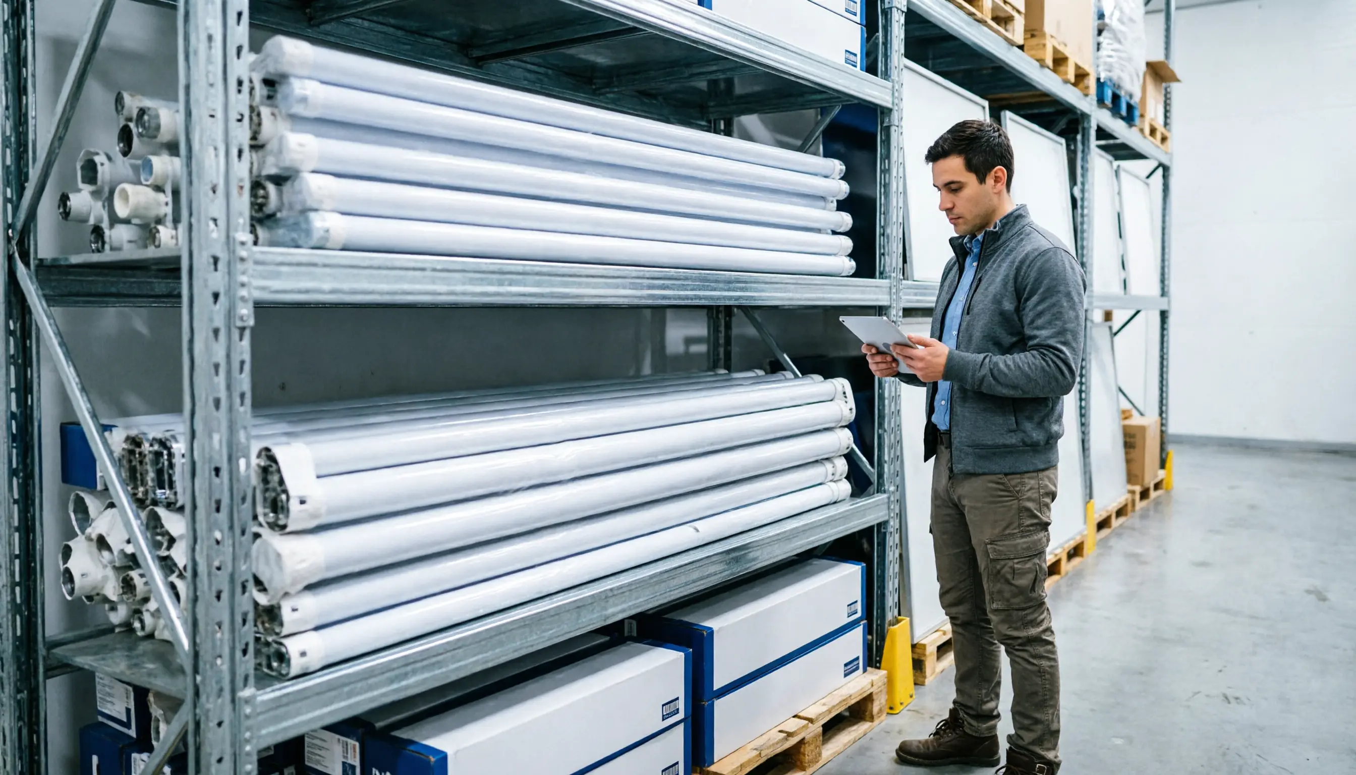 Commercial and distribution lighting supply