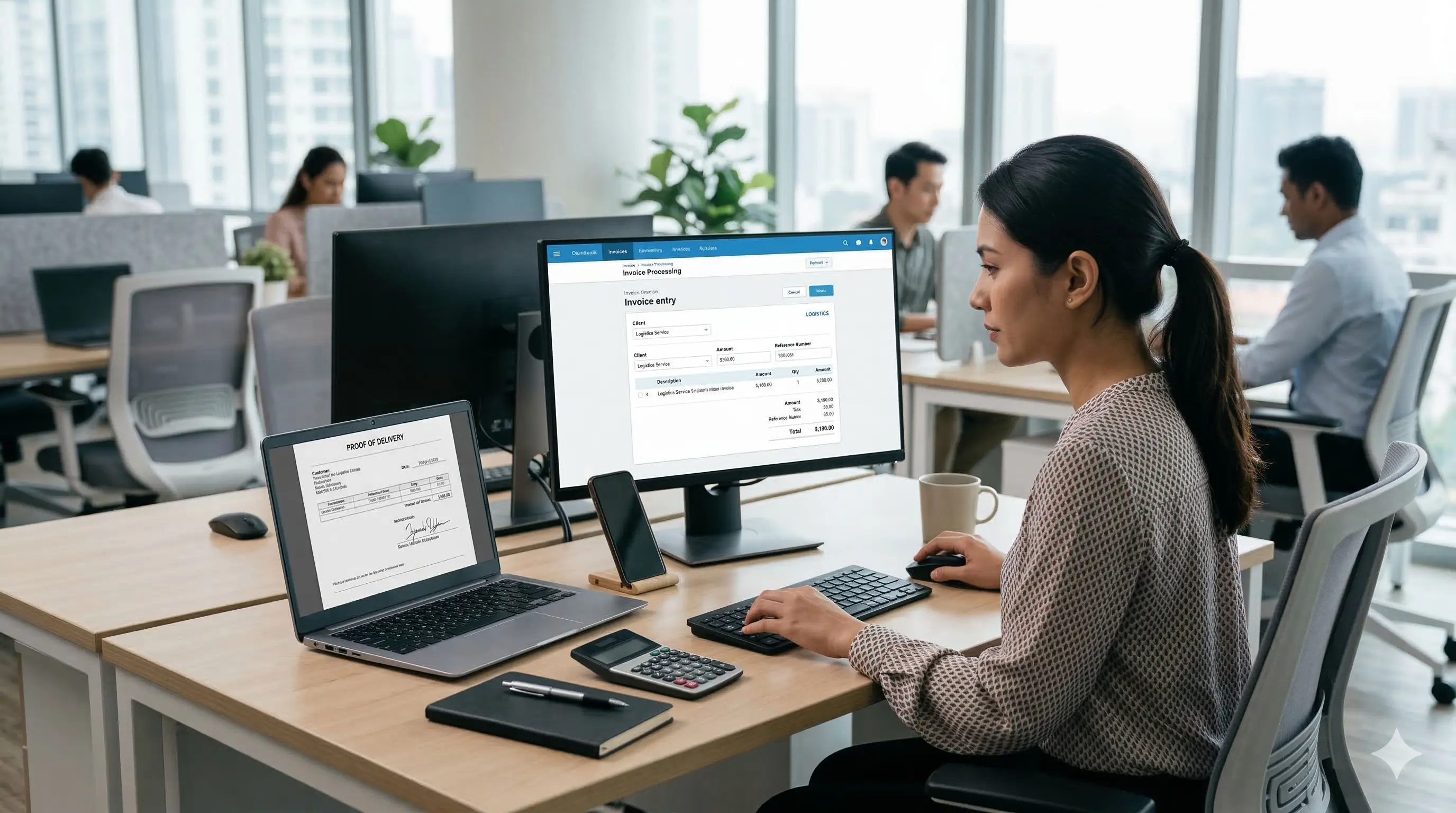 Accounting workflow solution